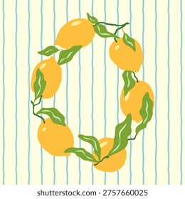 Ilustración vectorial tarjeta corona
