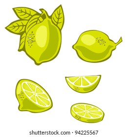 Lemons-vector illustration