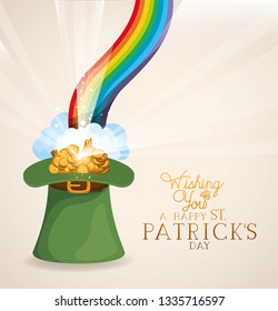 lemprechaun hat saint patricks day font