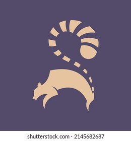 Lemur Logo Design Concept Vector. Animal Logo Template