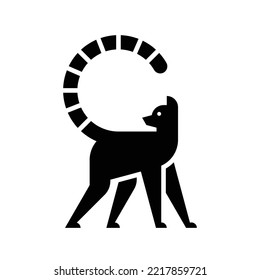 Logo de Lemur. Diseño de iconos. Elementos de plantilla