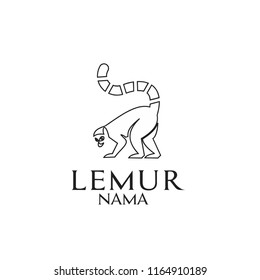 lemur logo icon designs