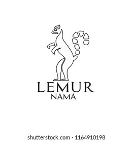 lemur logo icon designs