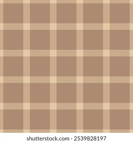 Vetor têxtil de tecido de comprimento, traje xadrez verificar tartan. Textura de padrão uniforme de plano de fundo misto na paleta de cores claras e laranja.