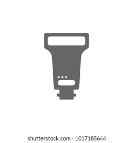 Lens camera view icon. Simple element illustration. Symbol design from Photo Camera collection. Can be used in web and mobile. on white background