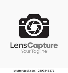 Lens Capture Logo Design Template. Good for Business, Agency, Community and Organization
