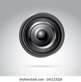 lens design over beige background vector illustration
