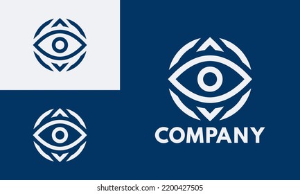 lens eye logo that has 360 degree vision