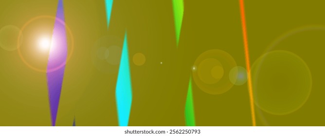 Lens flare abstract Wallpaper background For Website theme and Mobile Applications, business infographic and social media, modern decoration, art illustration template design.