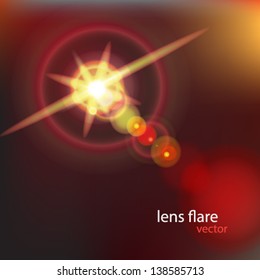 lens flare background