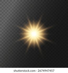 Lens Flare, light glow effect. sun or realistic shining star with backlight effect.
bokeh glitter and sparkles or sparkles on transparent background