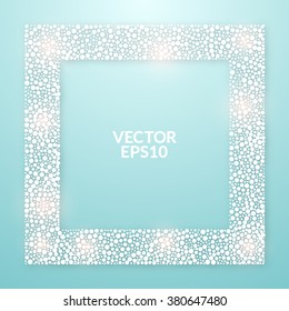 Lens flare light vector background eps 10. Stock vector