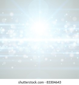 Lens flare light vector background eps 10