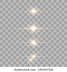 
Lens Flare Set. Shining Collection. Optical lens flare light effects. Vector illustration eps10. 