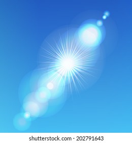 lens flare vector