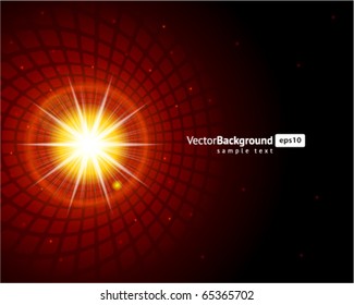 Fondo vectorial de la lente