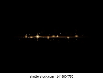 
Lens Flares Collection. Glowing stars. Lights and Sparkles on Transparent Background. Shining borders. Vector Illustration eps10.