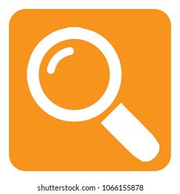 the lens flat icon