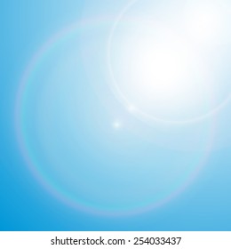  lens frame on an orange background 