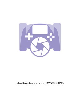 Lens Game Logo Icon Design