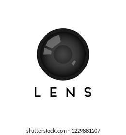 Lens graphic design template vector illustration isolated