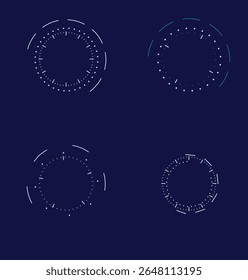 Fondo de símbolo de cámara de alta tecnología de lente para indicadores de Sitio web Ilustración vectorial