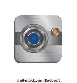 lens icon camera application