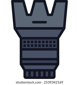 lens icon illustration for web, app, presentation, infogaphics or etc