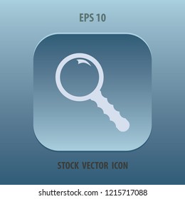 Lens icon, vector design element