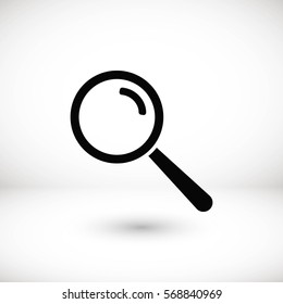lens icon vector, flat design best vector icon