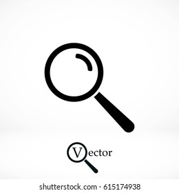 lens icon vector, flat design best vector icon