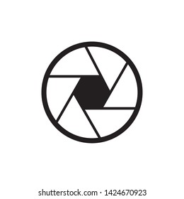 lens icon vector illustration - vector
