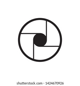 lens icon vector illustration - vector