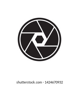 lens icon vector illustration - vector