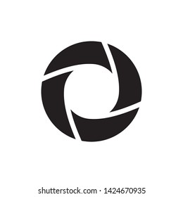 lens icon vector illustration - vector