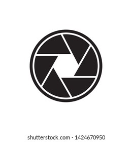 lens icon vector illustration - vector