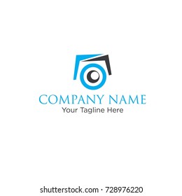 lens logo design