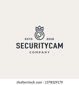Lens logo design concept. Universal lens logo.