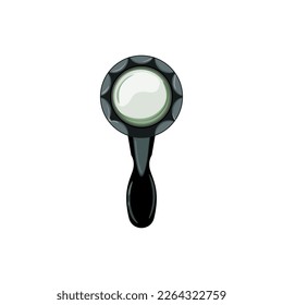 lens magnifying glass cartoon. lens magnifying glass sign. isolated symbol vector illustration