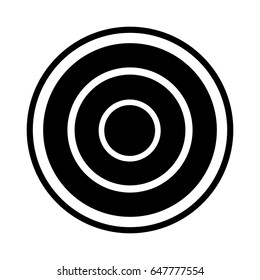 lens photographic isolated icon