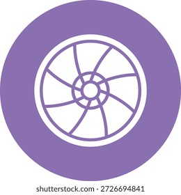 Lens Vector Icon Design Illustration