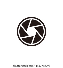Lens vector icon symbol
