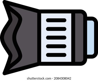 lens Vector illustration on a transparent background. Premium quality symbols. Stroke vector icon for concept and graphic design.