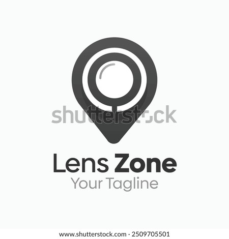 Lens Zone Logo Design Template. Good for Business, Agency, Community and Organization