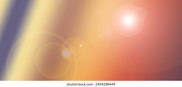 Lense flare abstract Wallpaper background For Web and Mobile Applications, business infographic and social media, modern decoration, art illustration template design.