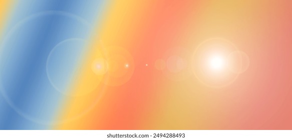 Linsenflare abstrakte Hintergrundbild Für Web und mobile Anwendungen, Business-Infografik und soziale Medien, moderne Dekoration, Kunstillustrations-Vorlage-Design.