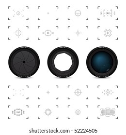 Lenses and viewfinders