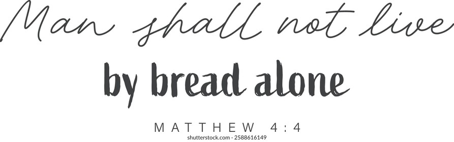 Lent Bible verse typography featuring inspirational Christian quotes. Perfect for religious posters, social media, church presentations, and faith-based projects.