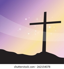 Lenten Cross. Glory.