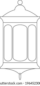 Lentern-Logo-Design, Vektorgrafik